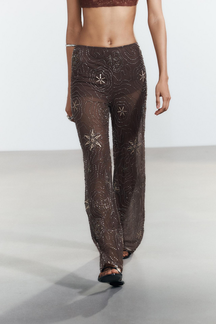 Devora™ | Sequin Festival Trousers