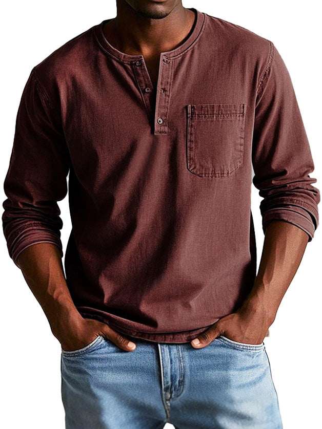 Logan – Vintage Long Sleeve Shirt