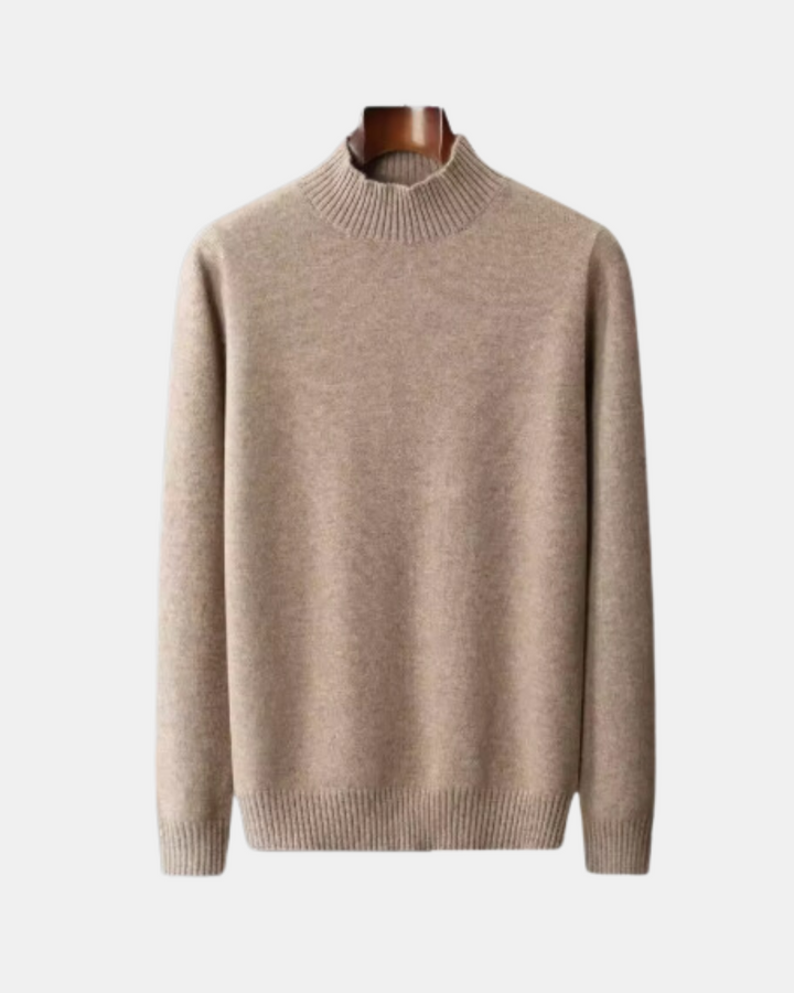 Mercurius Half Turtleneck Jumper In Wool