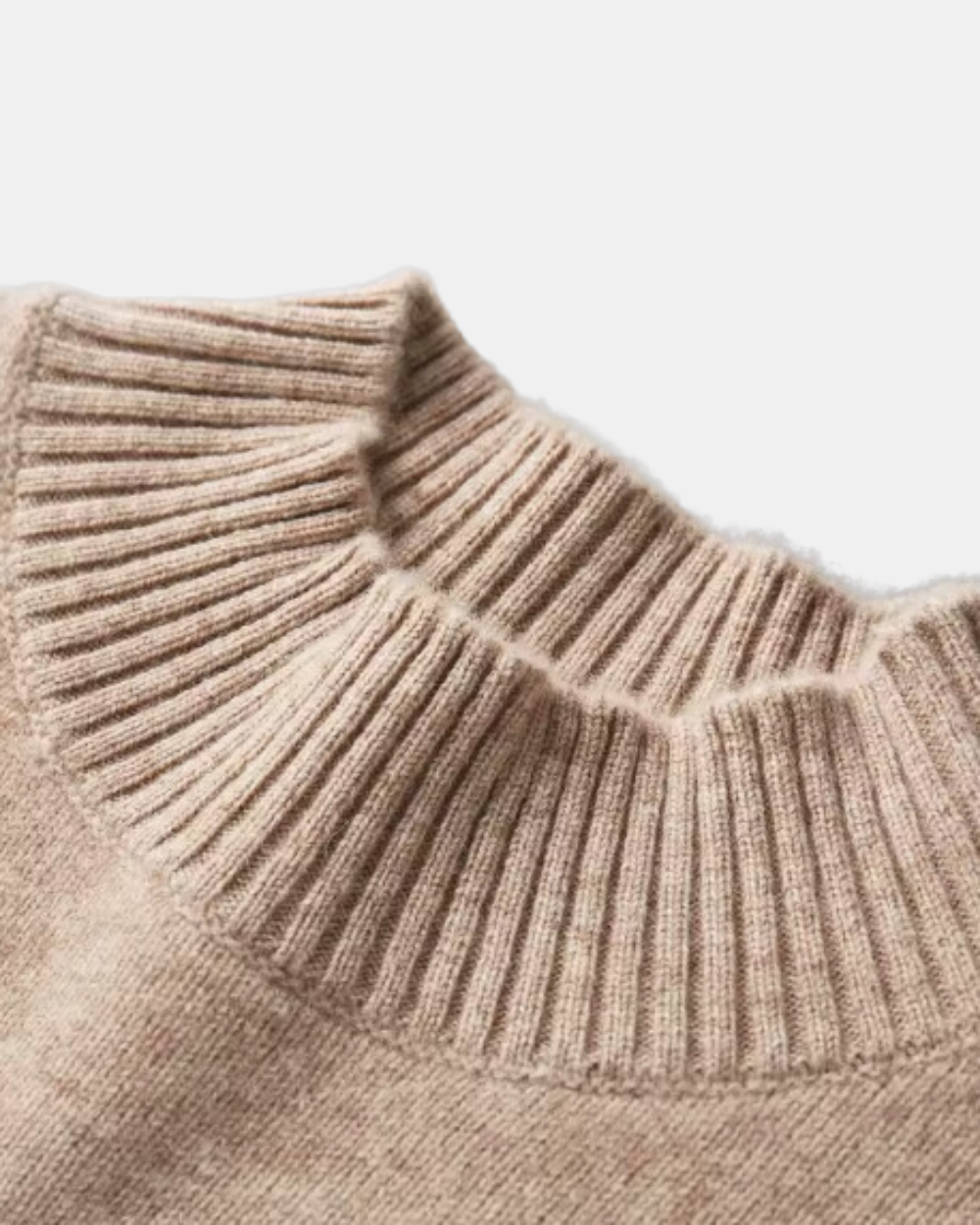 Mercurius Half Turtleneck Jumper In Wool