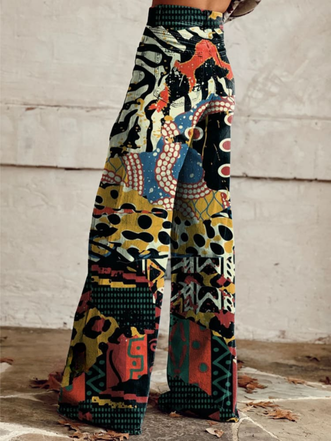 Leona | Tribal Art Statement Pants