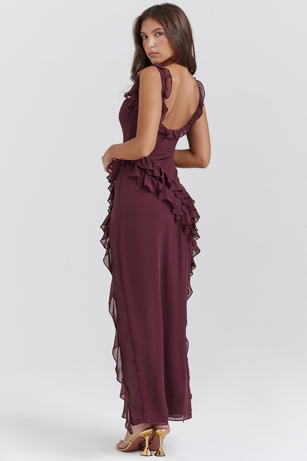 Arianna - Ruffle Maxi Dress