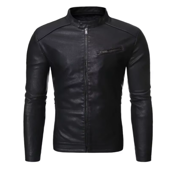 Antoine Elegant Leather Jacket