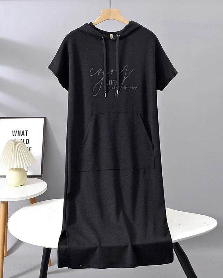 Bridget - Casual Hoodie Dress