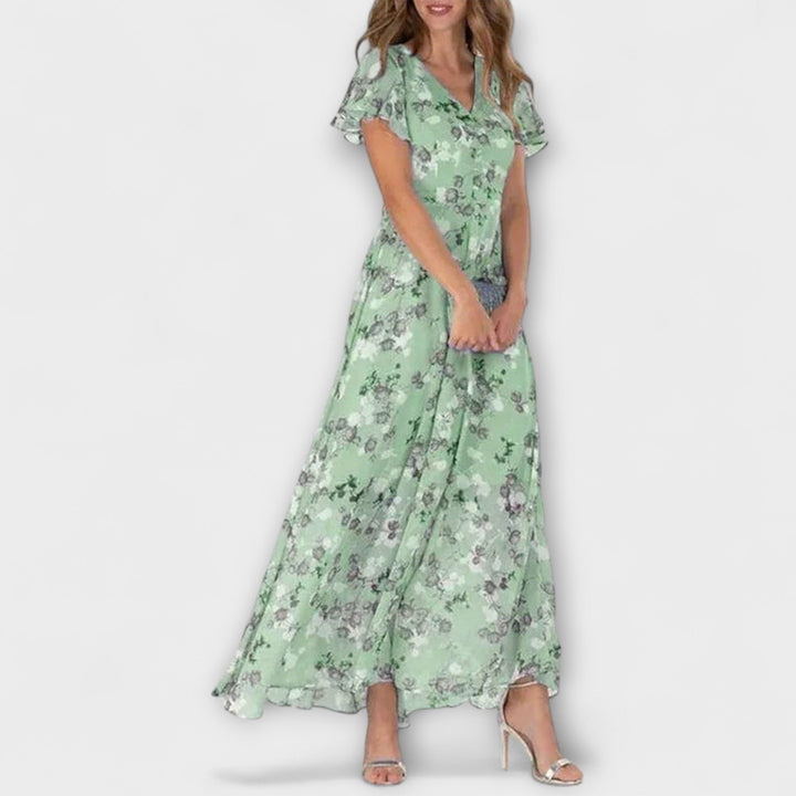 Kathrine - Luxurious Maxi Dress with Flattering Silhouette