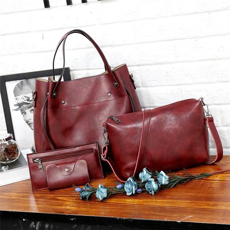 Sutton - Stylish Retro 4-Piece Bag Set