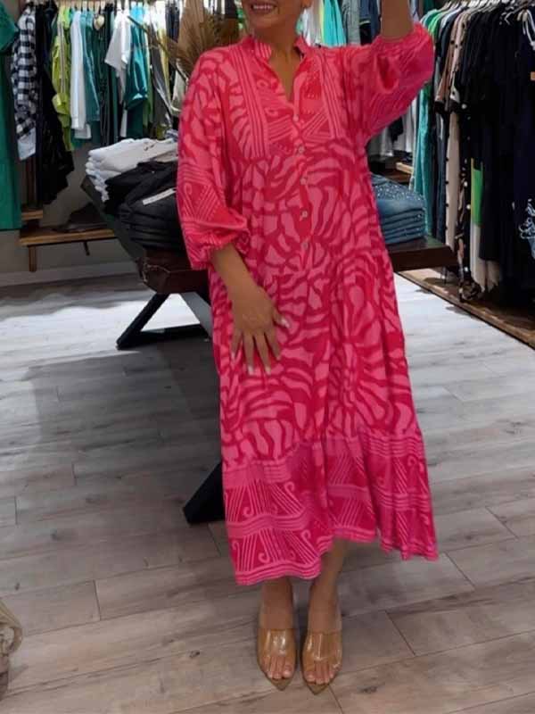 Carmilla - Vibrant Printed Dress