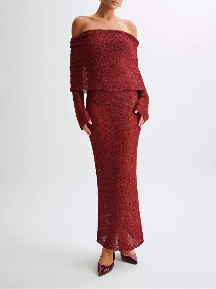 Kenvira™ | Off Shoulder Dress