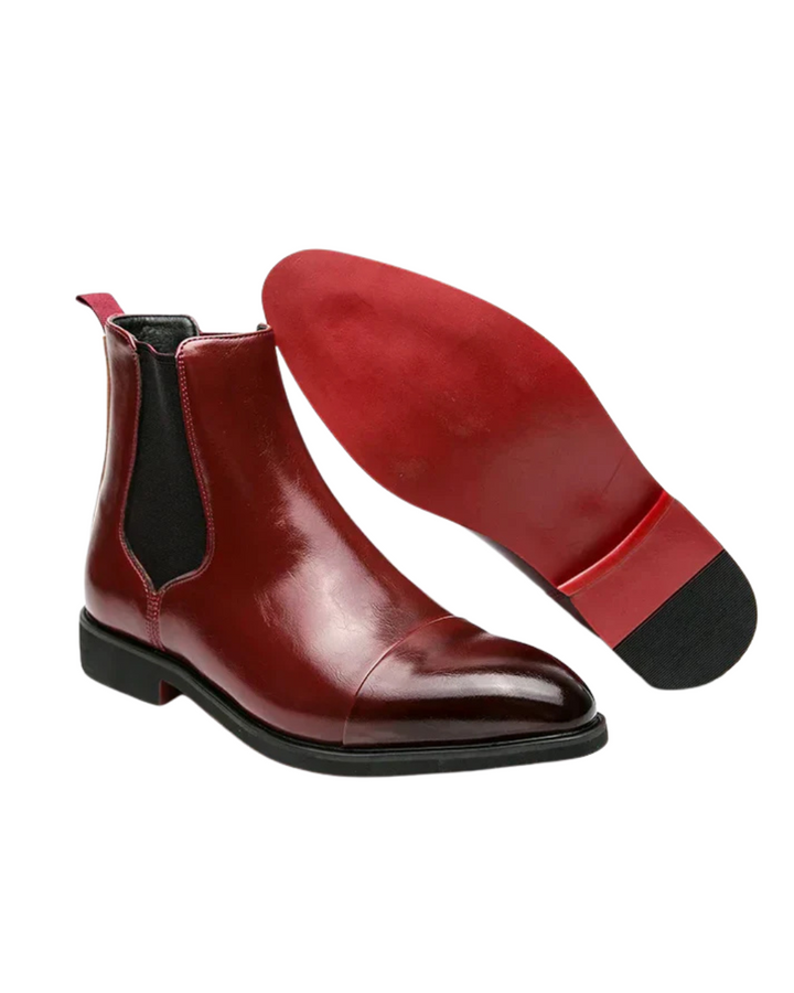Premium Leather Chelsea Boots