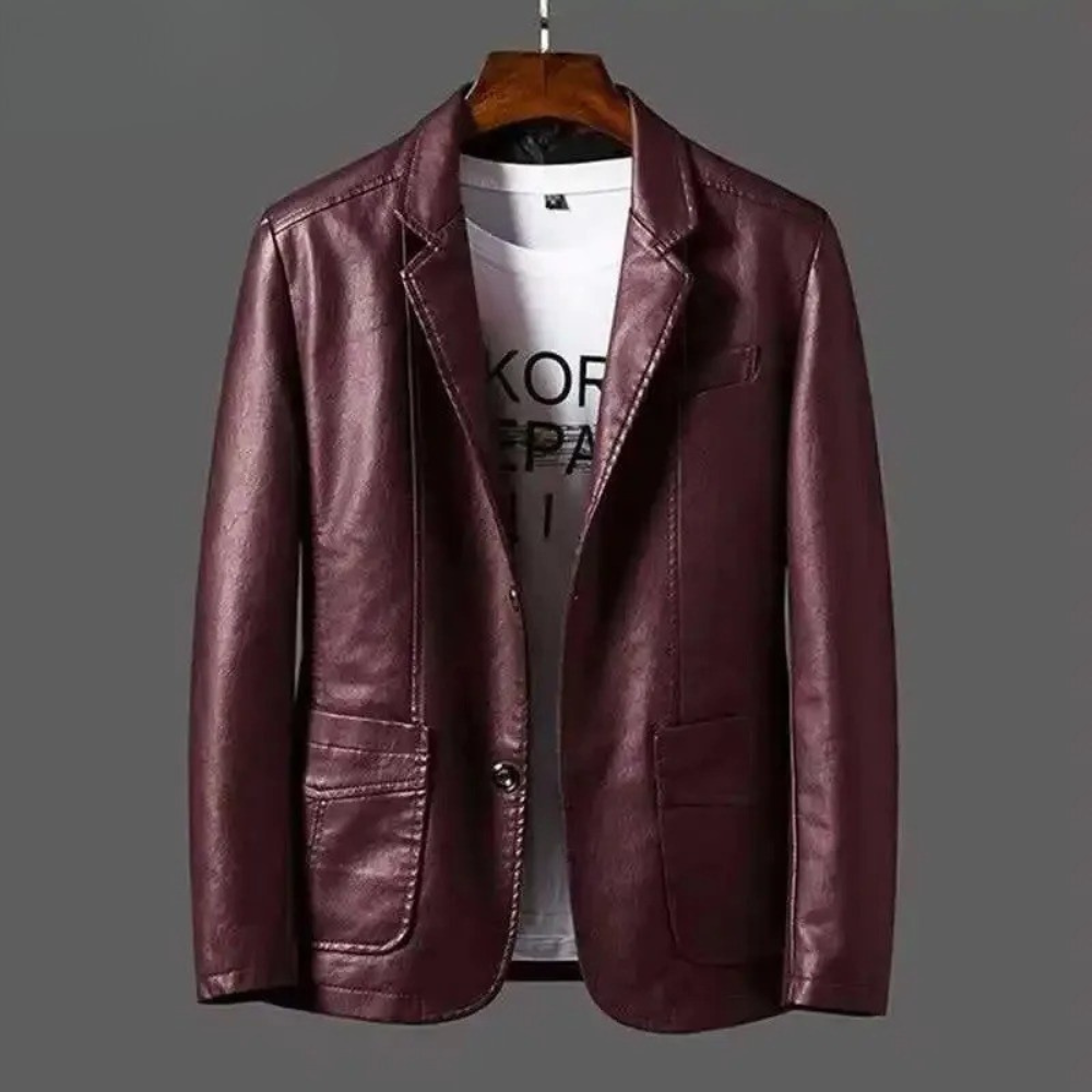 Hugo Premium Leather Jacket
