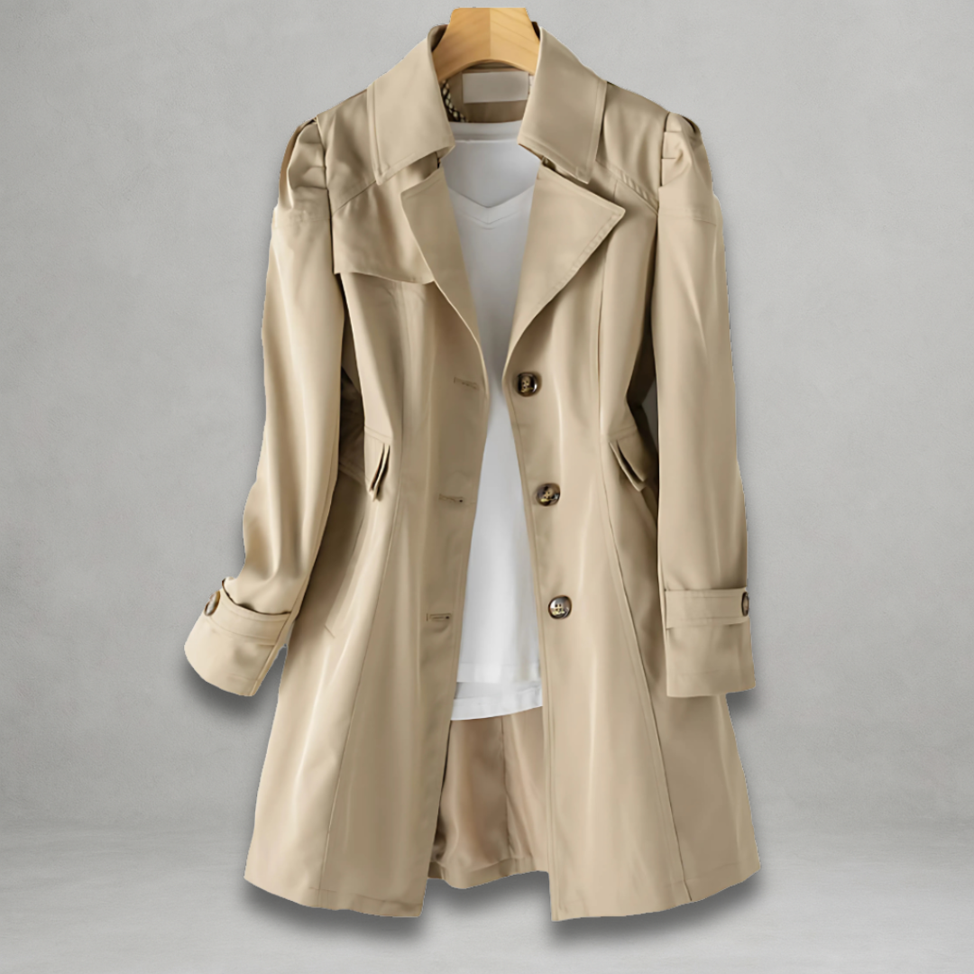 Elina | Trendy Spring Trench Coat