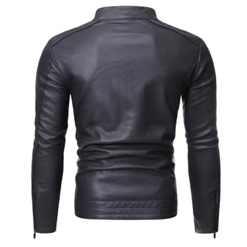 Antoine Elegant Leather Jacket