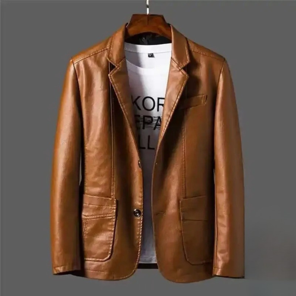 Hugo Premium Leather Jacket