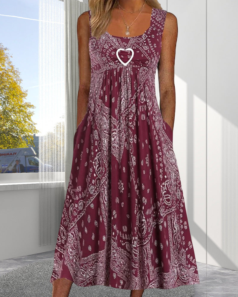 Aida - Vintage Heart Dress