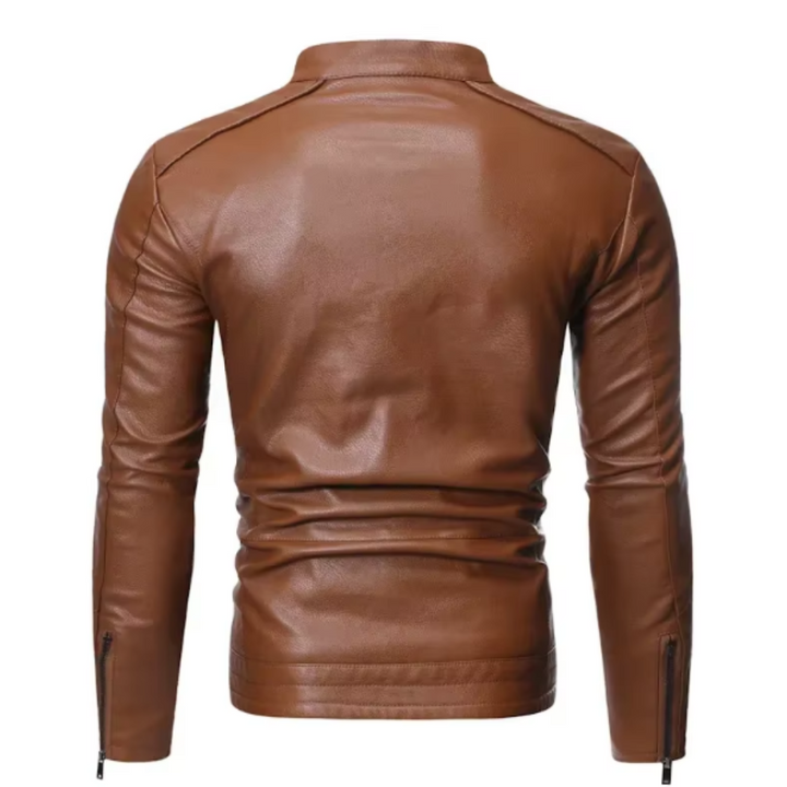 Antoine Elegant Leather Jacket
