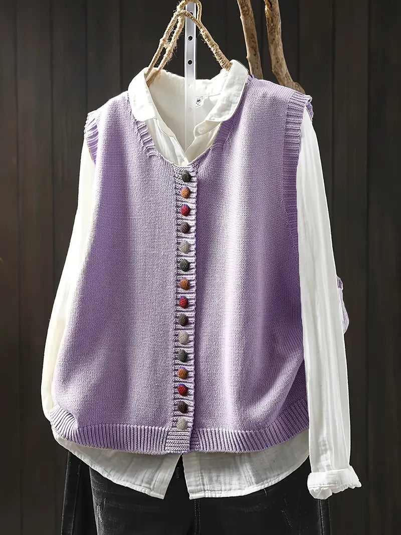 Ditte | Stylish Casual Knitted Vest