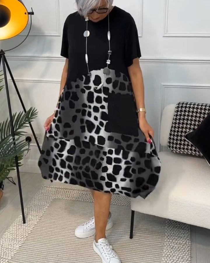 Sherlene - Leopard Print Dress