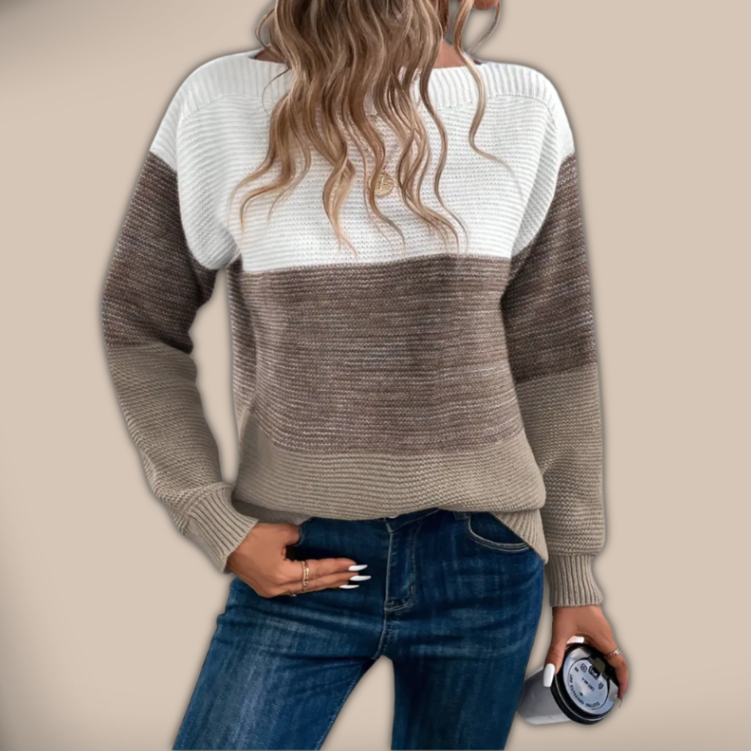Calista | Elegant Long-Sleeve Sweater