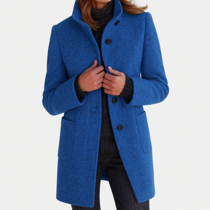 Victoria | Ladies Coat with High Collar