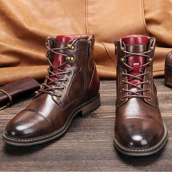 Alessio Premium Leather Boots