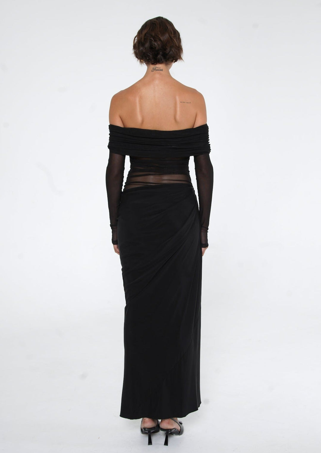 Lydia™ | Draped Back Maxi