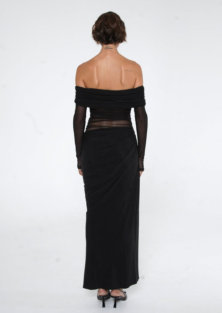 Lydia™ | Draped Back Maxi