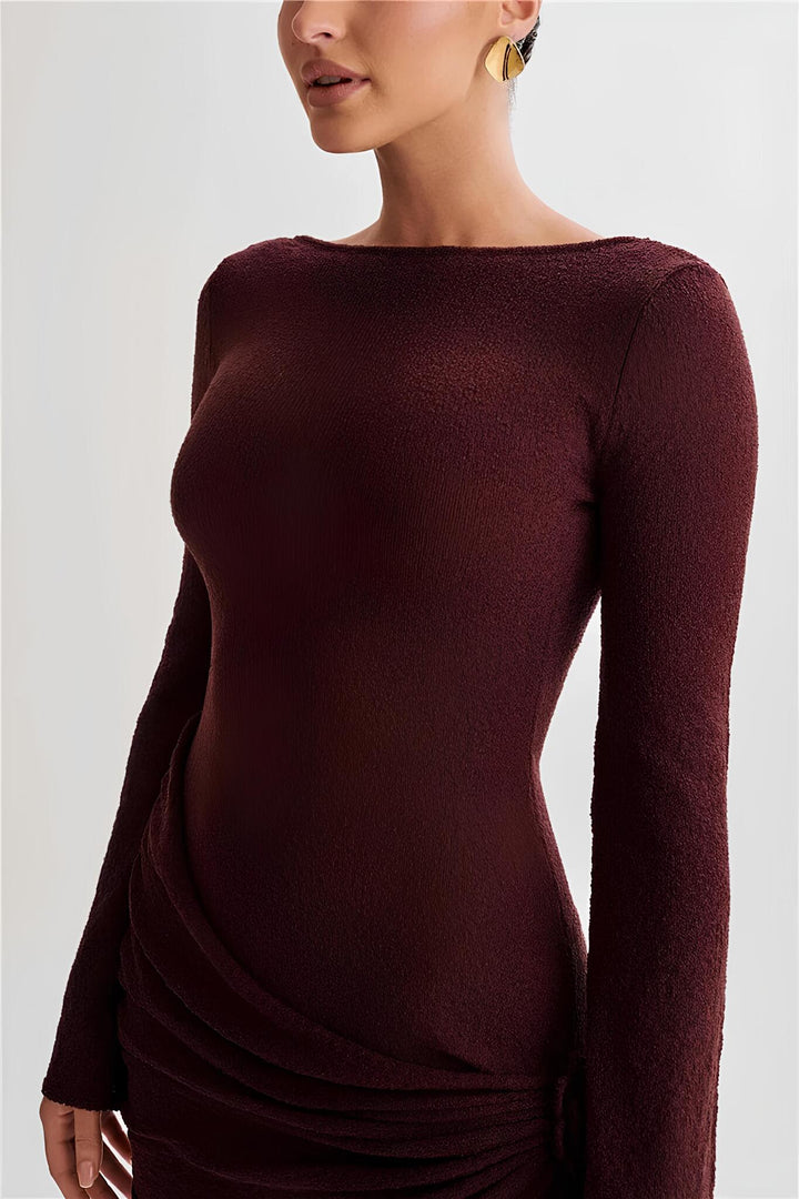 Velquira™ | Scarf Mini Dress