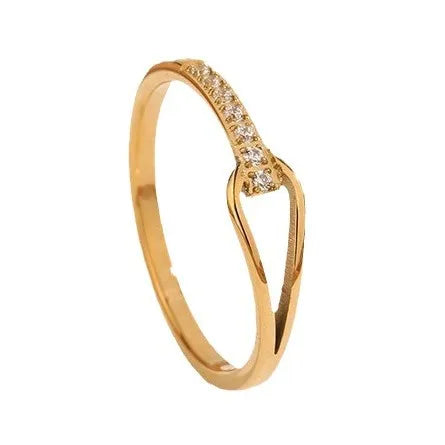 Odette™ | Geometric Diamond Ring