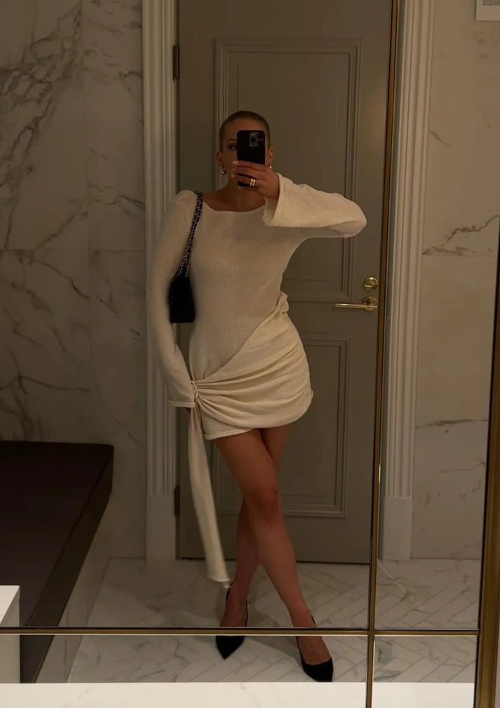 Velquira™ | Scarf Mini Dress