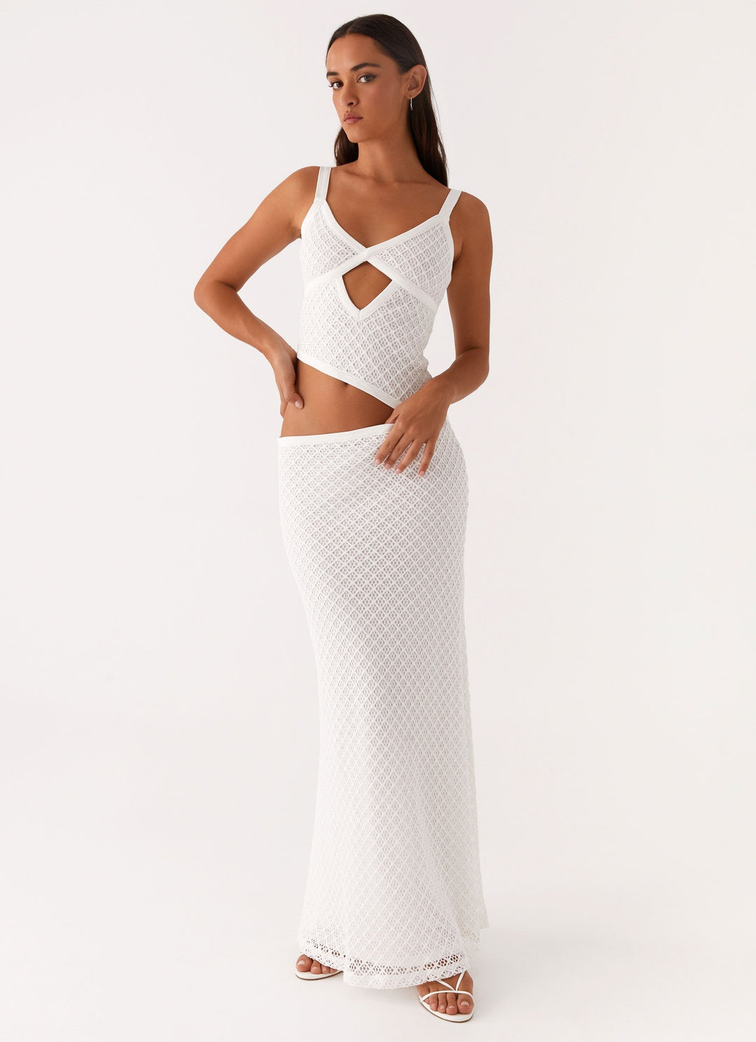 Veltrixon™ | Knit Cut-Out Dress