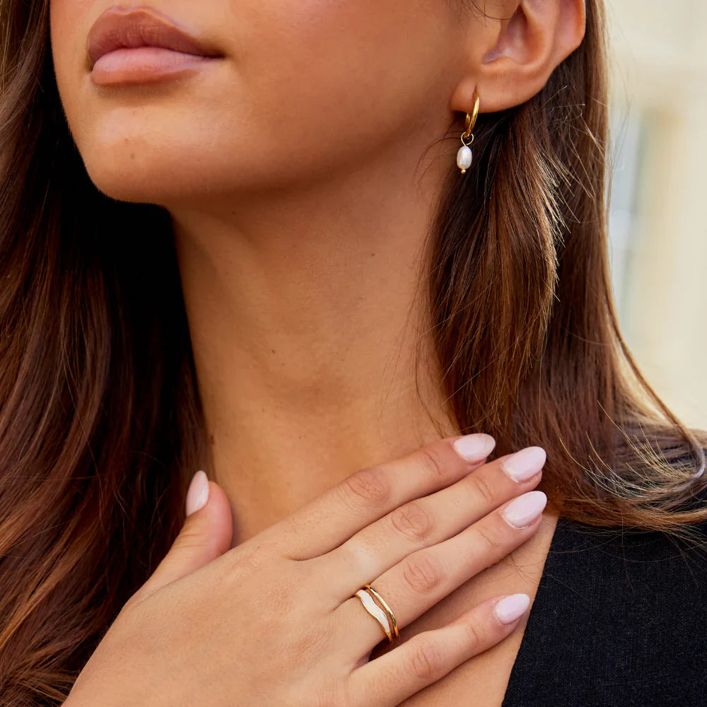 Elise™ | Sculpted Layered Ring
