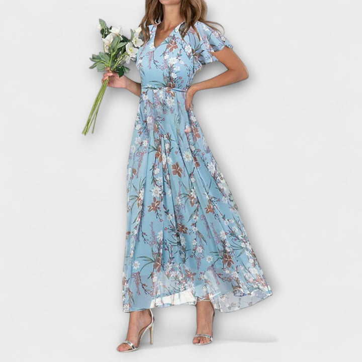 Kathrine - Luxurious Maxi Dress with Flattering Silhouette