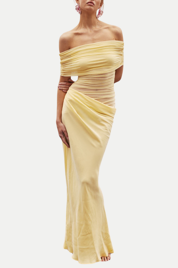 Lydia™ | Draped Back Maxi