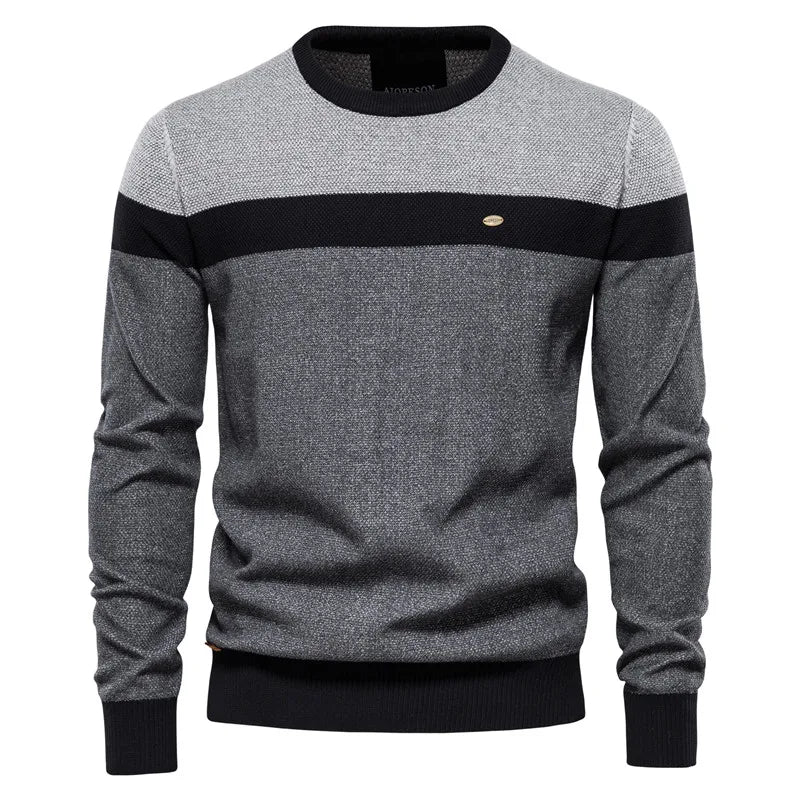 Elijah Colorblock Knit Crew