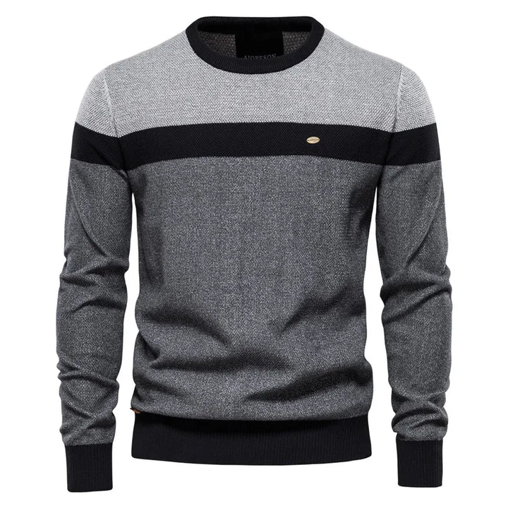 Elijah Colorblock Knit Crew