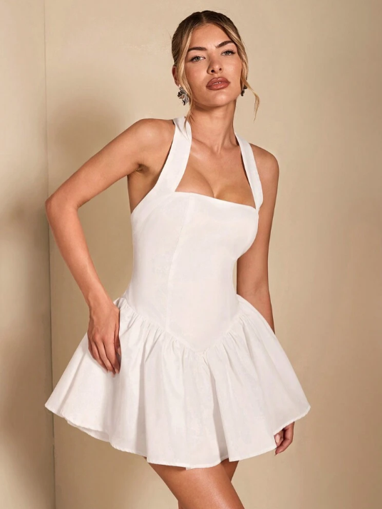 Georgia™ | Halter Mini Dress