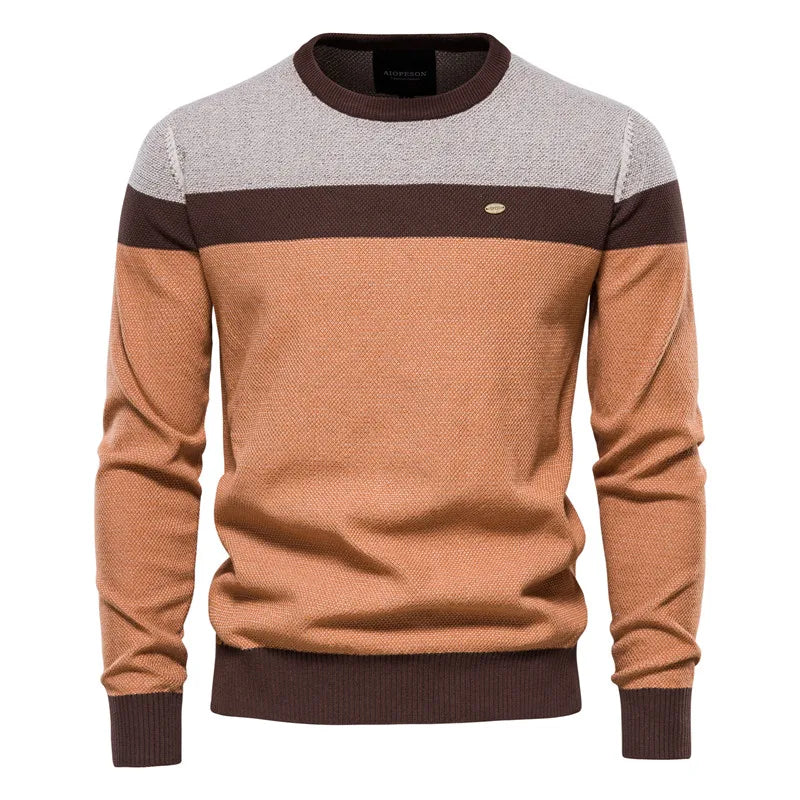 Elijah Colorblock Knit Crew