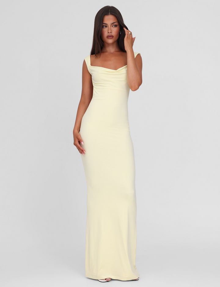 Danira™ | Elegant Bow Maxi Dress