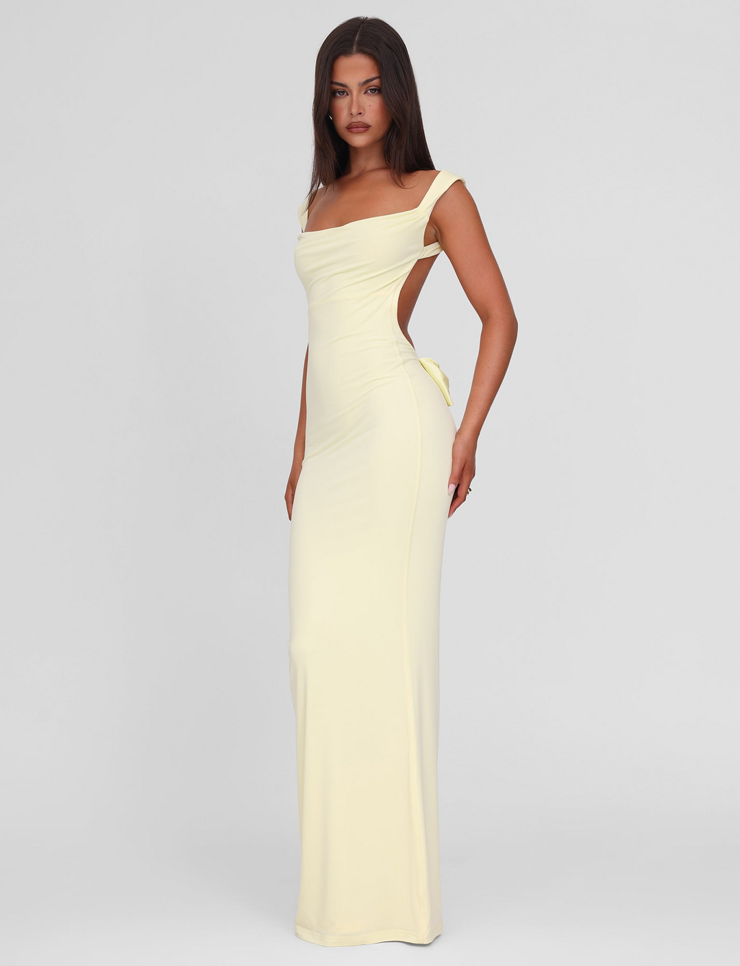 Danira™ | Elegant Bow Maxi Dress