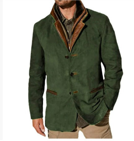 Edison Vintage Buckskin Leather Jacket