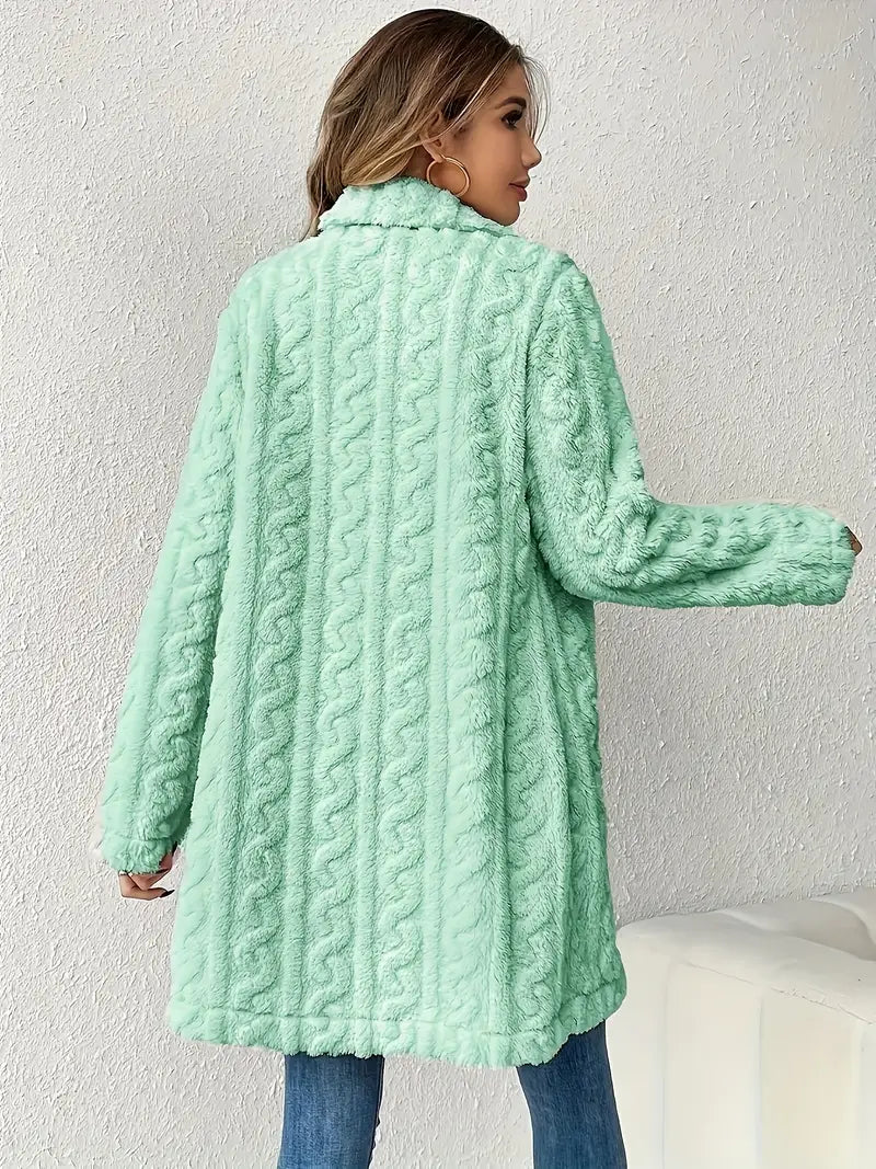 Léa - Cozy Faux Fur Coat