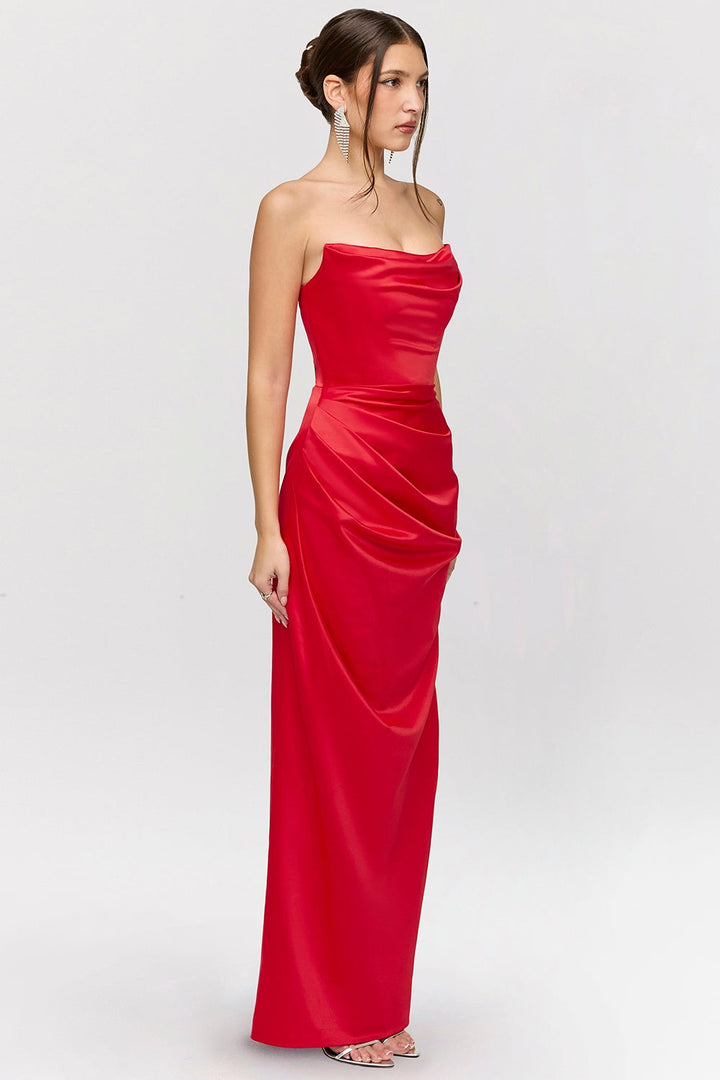 Pariel™ | Strapless Maxi Dress