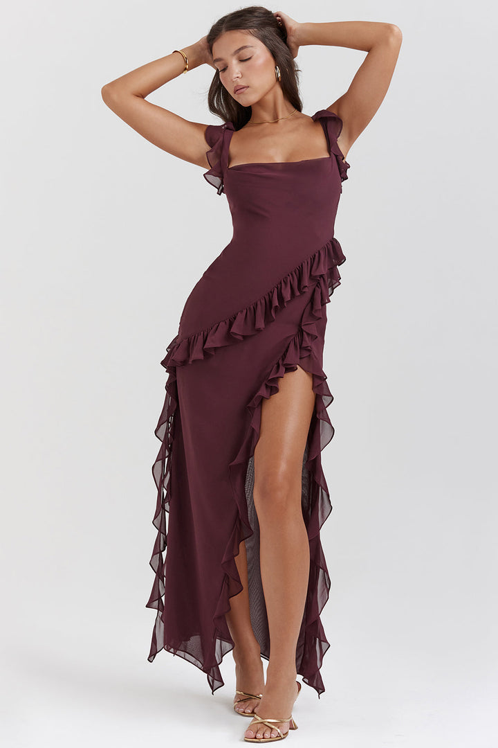 Arianna - Ruffle Maxi Dress