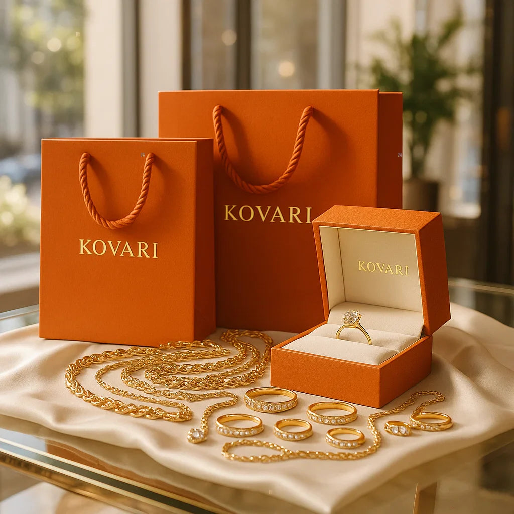 Jaily Luxe 3 Piece Ring Set