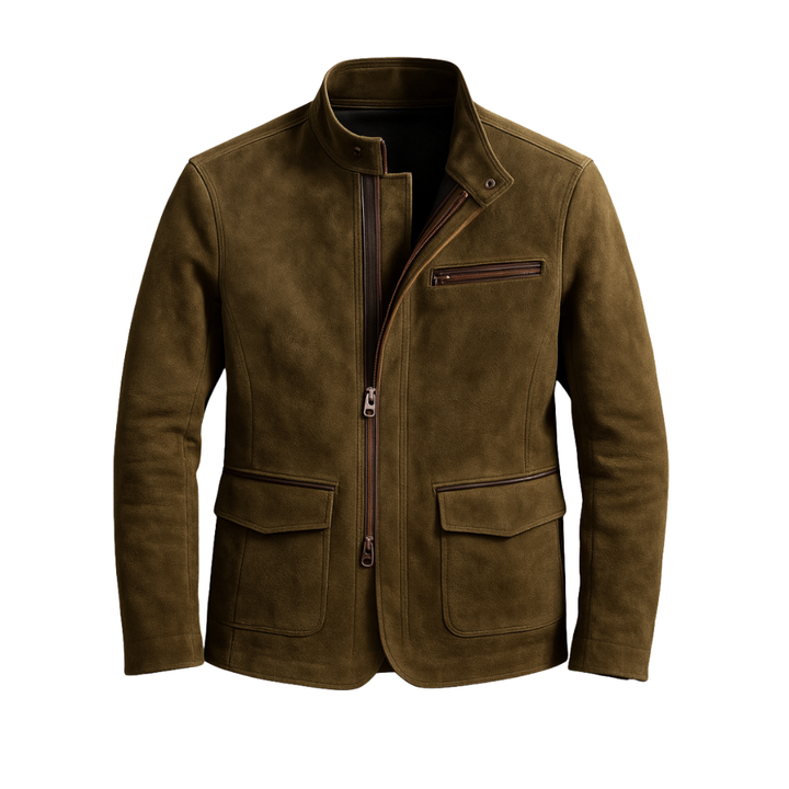 Atlas Suede Field Jacket