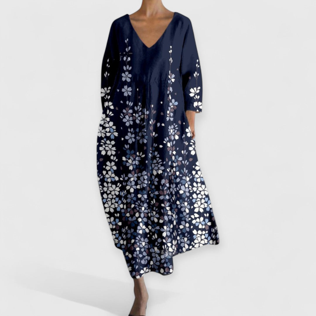 Raine | Premium Elegant V-Neck Dress