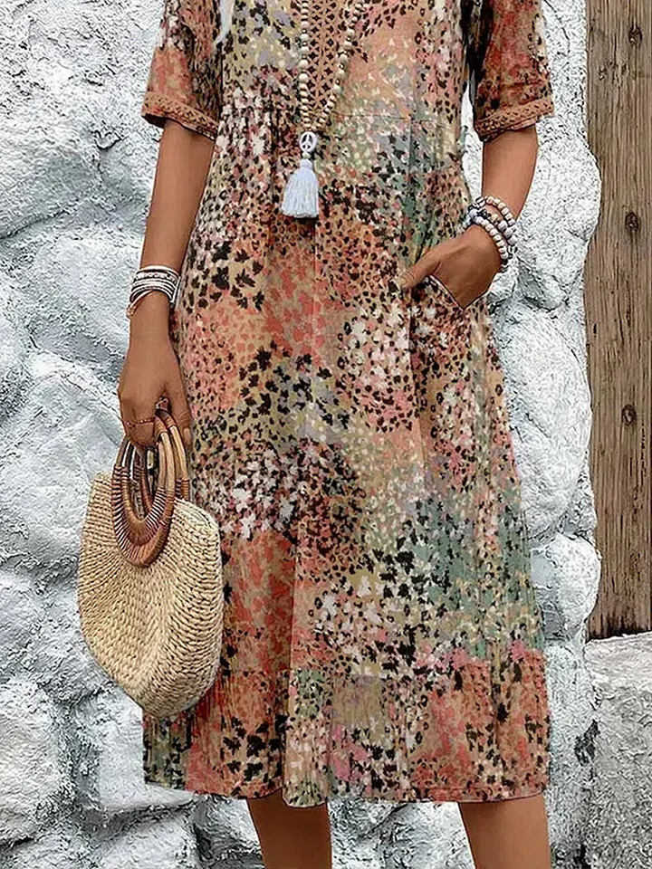 Fatima - Floral Pattern Dress