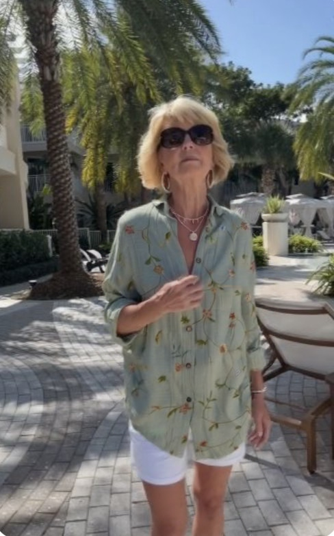 Maia | Floral Summer Blouse