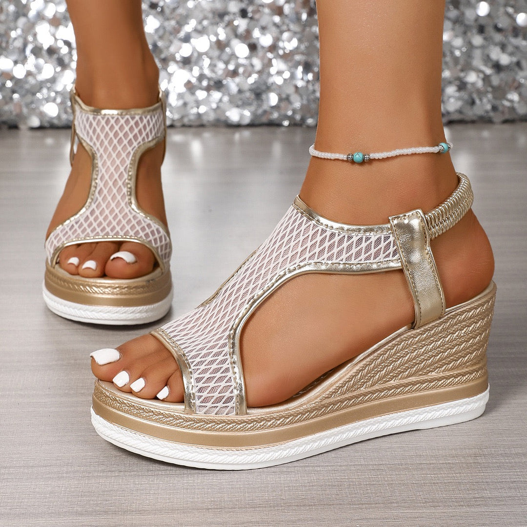 Diana | Elegant Orthopedic Wedge Sandals