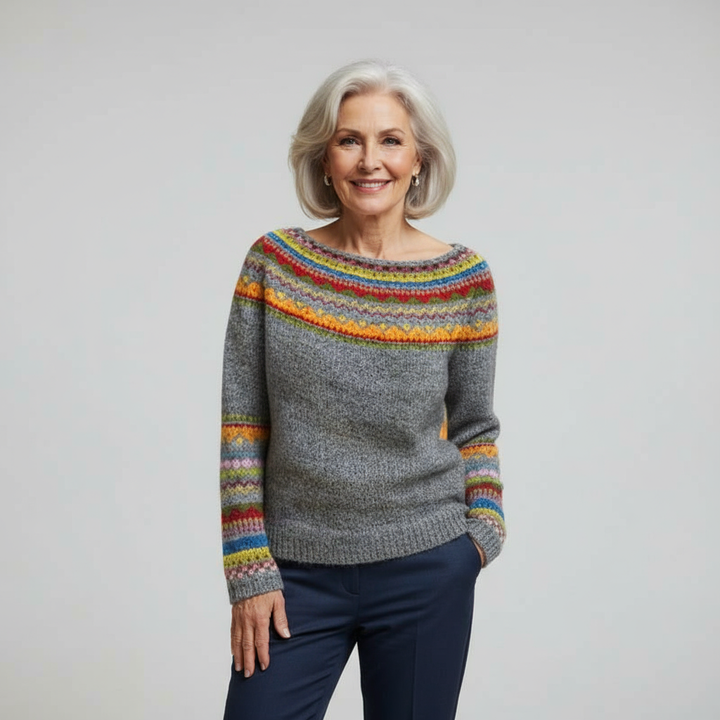 Odalys | Cozy Retro Sweater